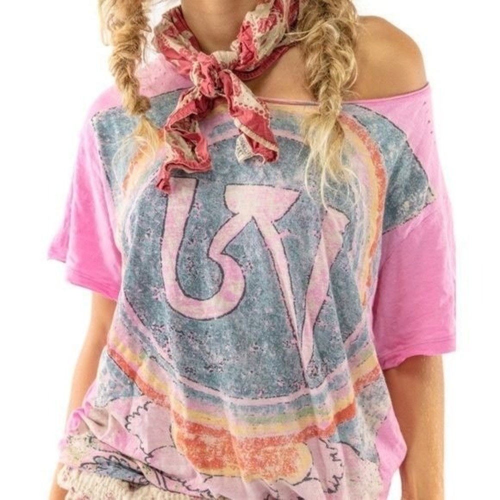 117- Magnolia Pearl pink Tee